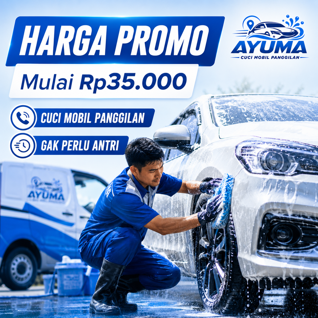 Cuci Mobil Panggilan AYUMA